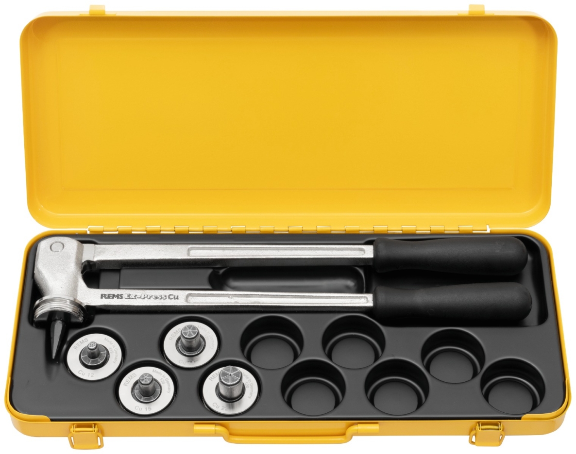 Rems 150000 R 150000 Ex-Press Cu Set 12-15-18-22 Hand-Rohraufweiter