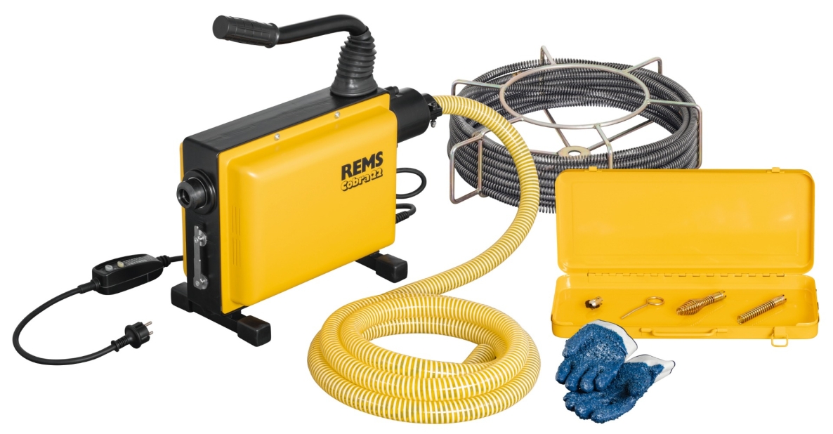 Rems 172010 R220 Cobra 22 Set 16 Elektrische Rohrentstopfungsmaschine