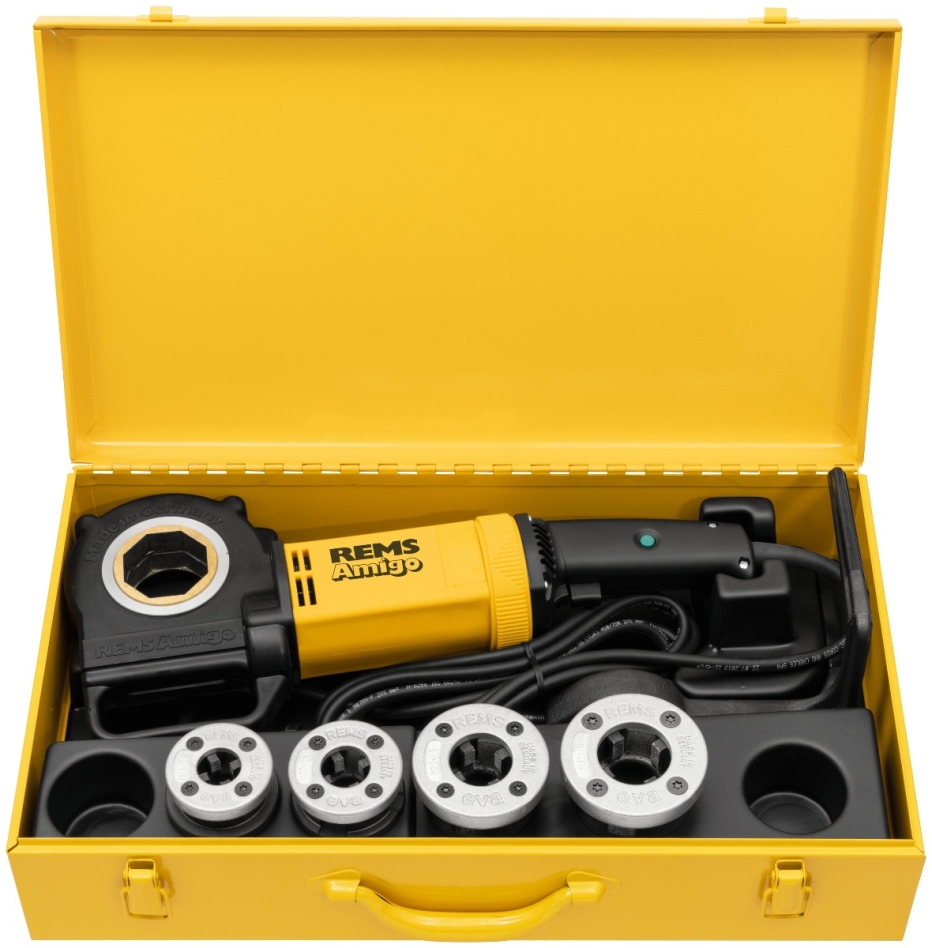 Rems 530022 R220 530022 Amigo Set M 16-20-25-32(M x 1,5) Gewindeschneidkluppe