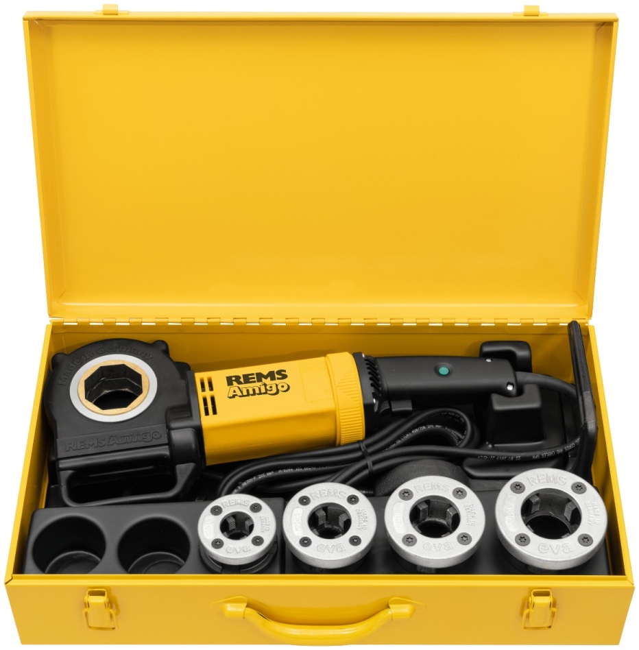 Rems 530023 R220 530023 Amigo Set M 20-25-32-40(M x 1,5) Gewindeschneidkluppe