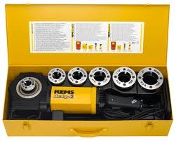 Rems 540022 R220 540022 Amigo 2 Set M 20-25-32-40-50(M x 1,5) Gewindeschneidkluppe