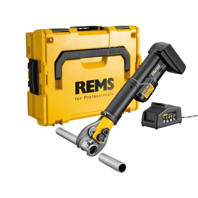 Rems 578016 R220 R220 Mini-Press S Pressmaschine AC 22 V Li-Ion Basic-Pack Presszange in L-Boxx