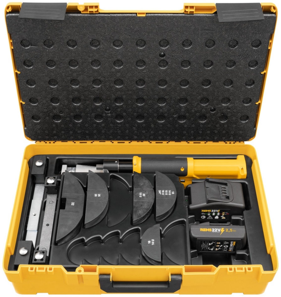 Rems 153417 R220 Hydro-Swing Accu-Rohrbieger 22 V Set 16-18-20-25/26-32