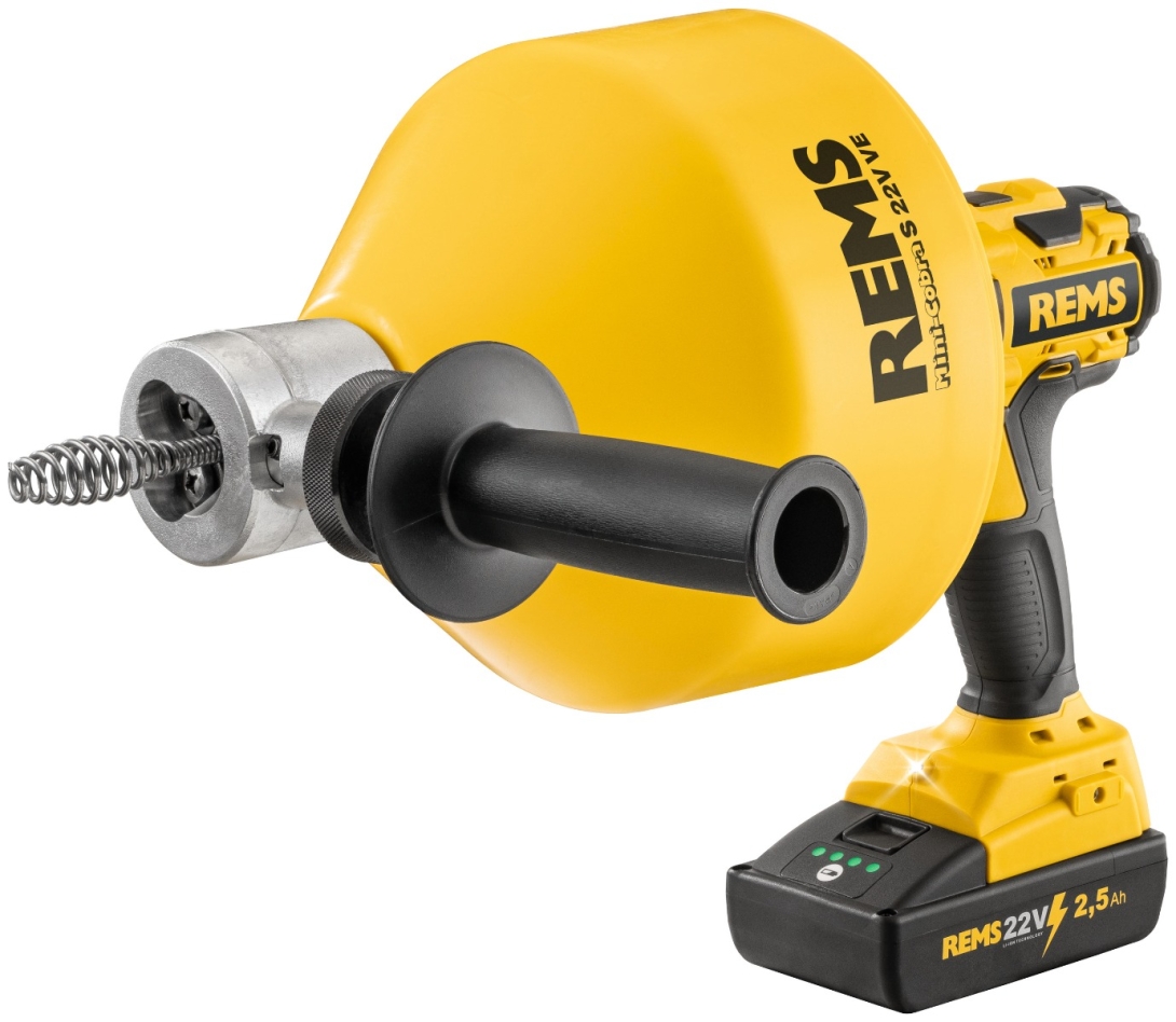 Rems 170026 R220 170026 Mini-Cobra S 22V VE Battery Drainer 22V 2.5Ah Li-Ion 20-50 mm im Stahlgehäuse