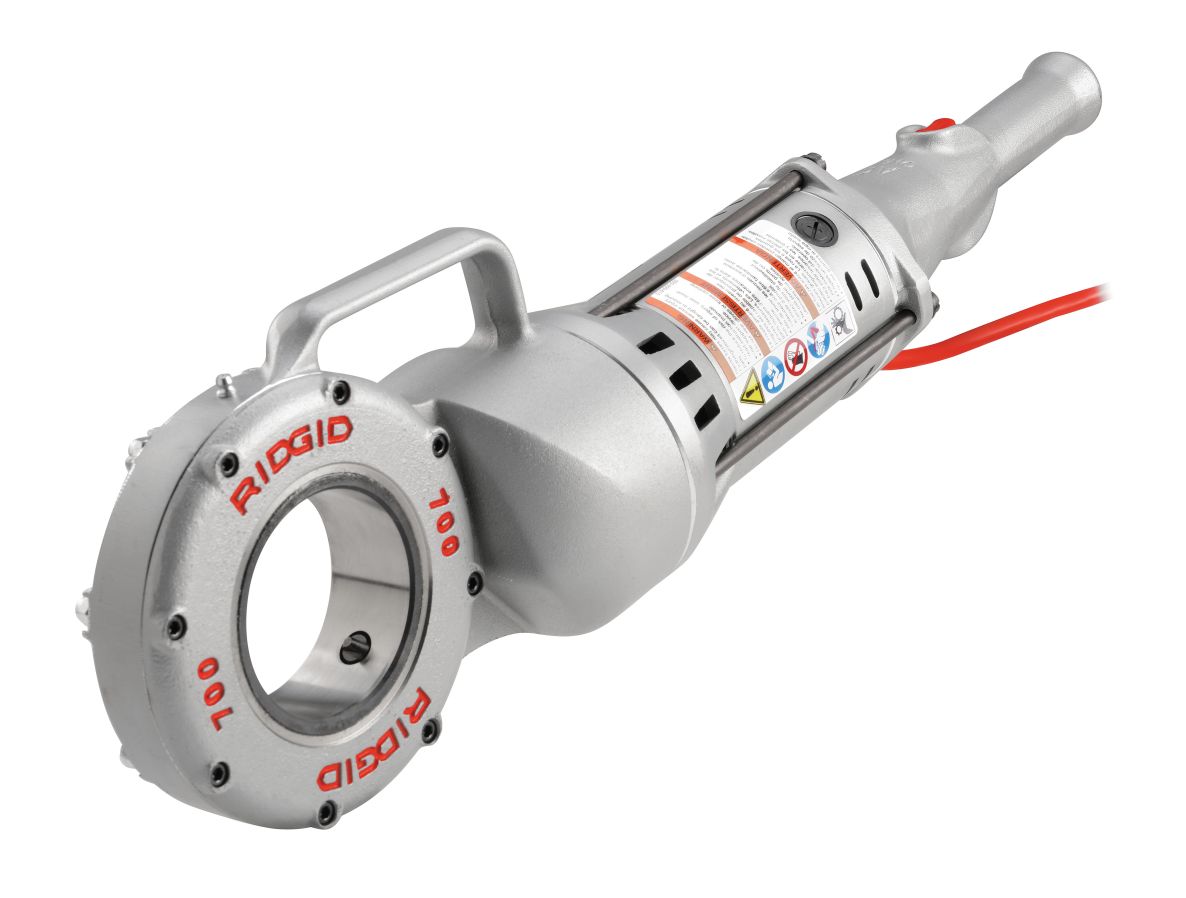 Ridgid 16251 Modell 700 Elektrischer Drahtschneider 115V mit 1/2" - 1" BSPT Schneidköpfen, Gehäuse und Tragarm