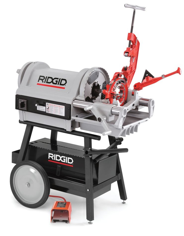 Ridgid 26122 Modell 1224 Gewindeschneider mit Hammerkopf 1/4" - 4" BSPT 230V 60Hz