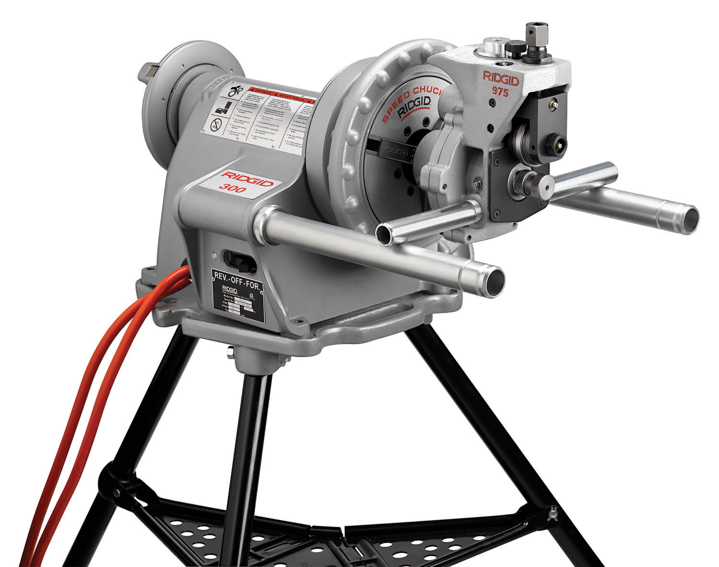 Ridgid 33588 Kombi-Rollennutmaschine (Stahl) für 300 compact und 1233