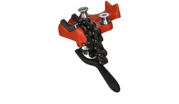 Ridgid 40175 BC2A Kettenrohrschraubstock, Spannschraube unten, 1/8"-2"