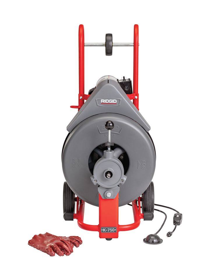 Ridgid 44147 K-750 Trommelentstopfungsmaschine, Satz 230 V
