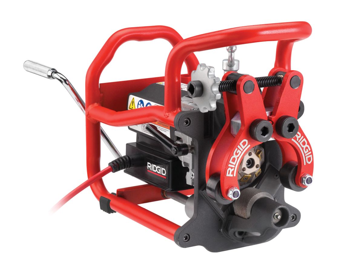 Ridgid 53543 Tragbare Rohrschrägschneidemaschine mit 37,5° Schneidkopf 110 V