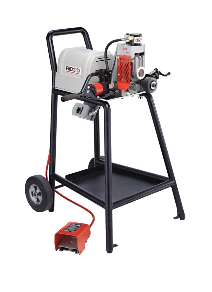 Ridgid 64977 Modell 918-l Rollennutfräsmaschine komplett
