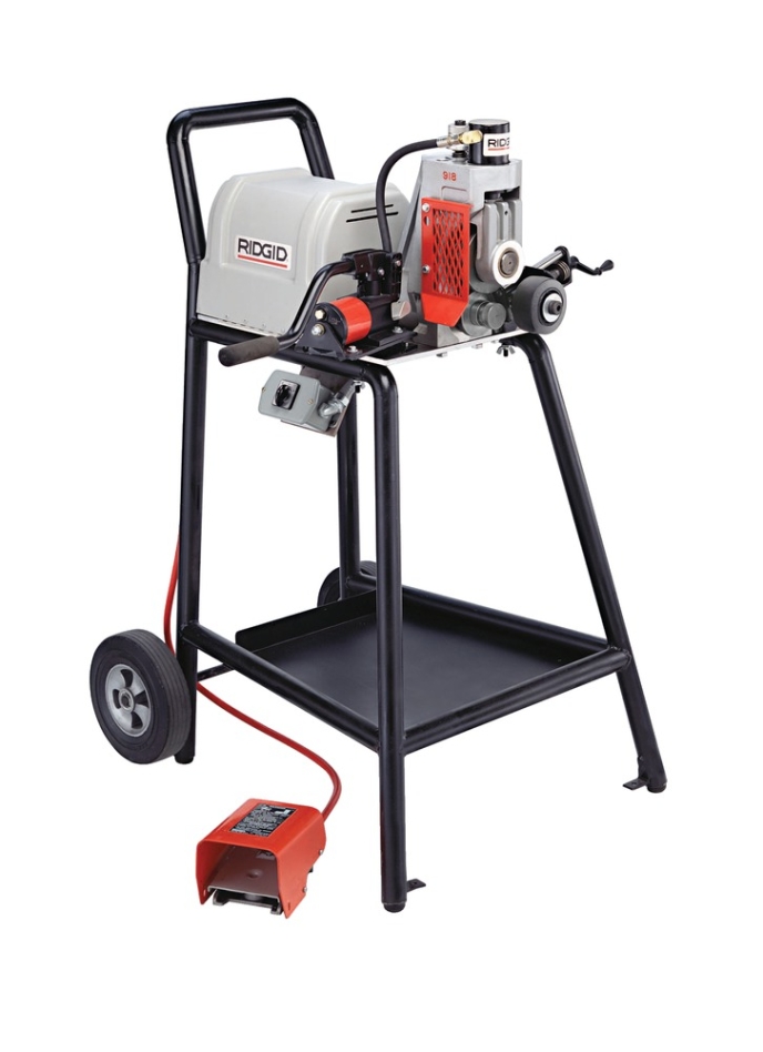 Ridgid 65902 Modell 918-I Rollennutfräsmaschine 230V niedriger Ständer