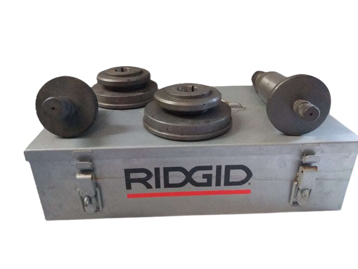 Ridgid Zubehör 48412 Rollennutensatz für 1" Sch 10/40 und 1 1/4"-1 1/2" Sch 10/40 mit Transportkoffer