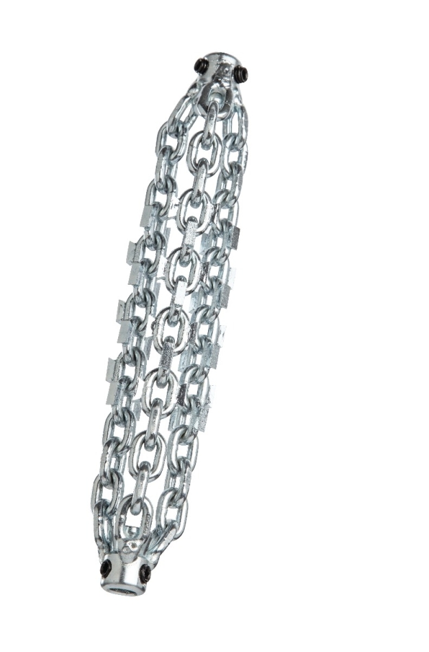 Ridgid Zubehör 64313 FlexShaft®-Kettenschläger, K9-204, 3" (75 mm), 3 Ketten, Hartmetallspitze