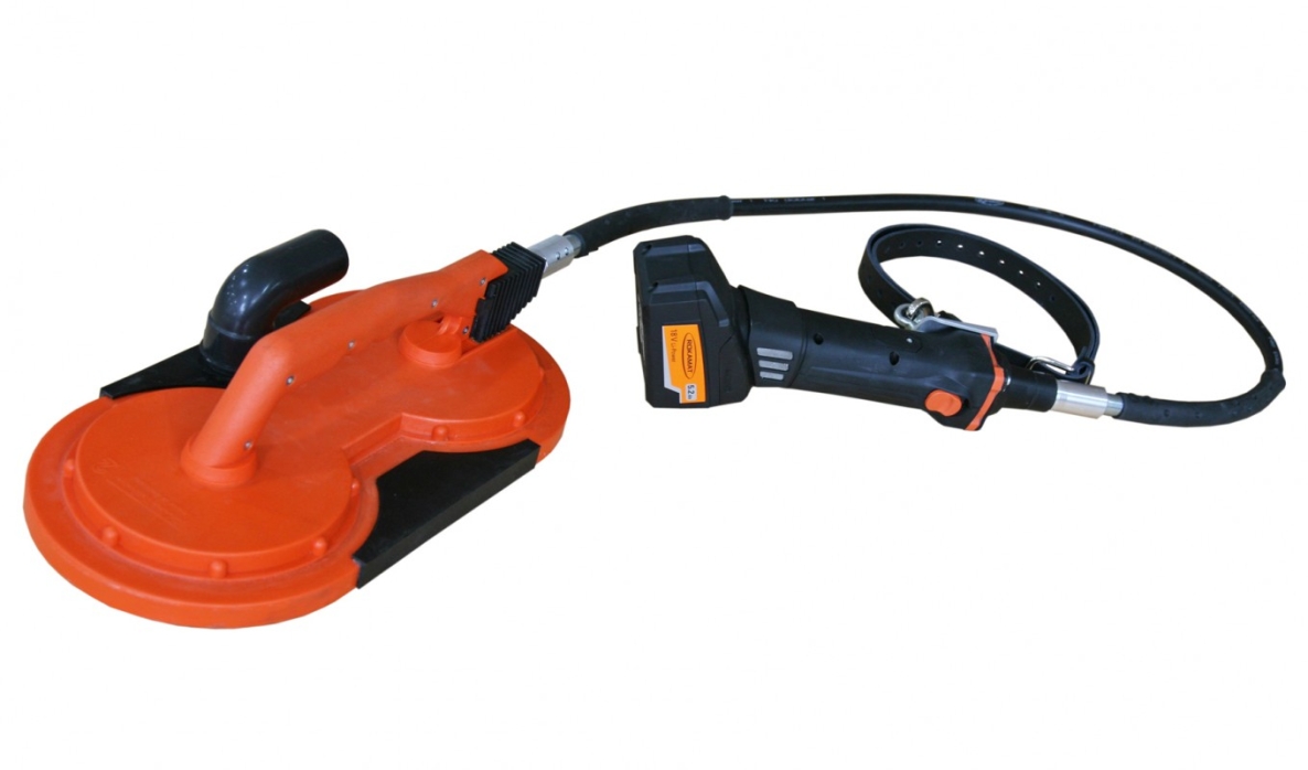 Rokamat 24000-a Fox Akku-Schleifer für WDVS und WDVS-Dämmplatten 18V 5.2Ah Li-Ion