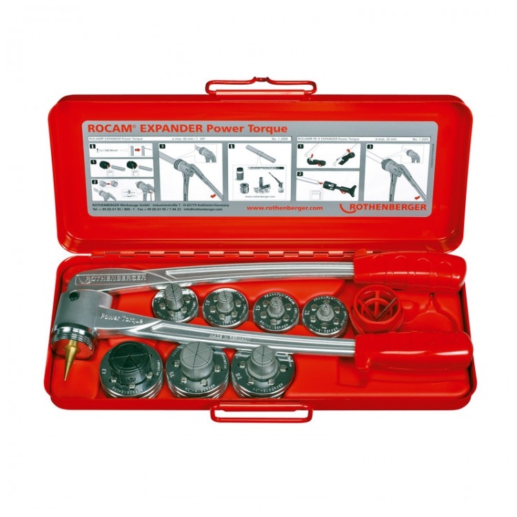 Rothenberger 12323 ROCAM EPT Set, 3/8-1/2-3/4-1"