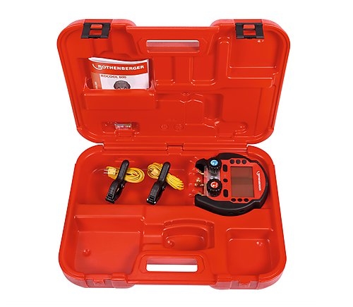 Rothenberger 1000000570 ROCOOL 600 Set mit 2 Temperaturklemmen im Koffer