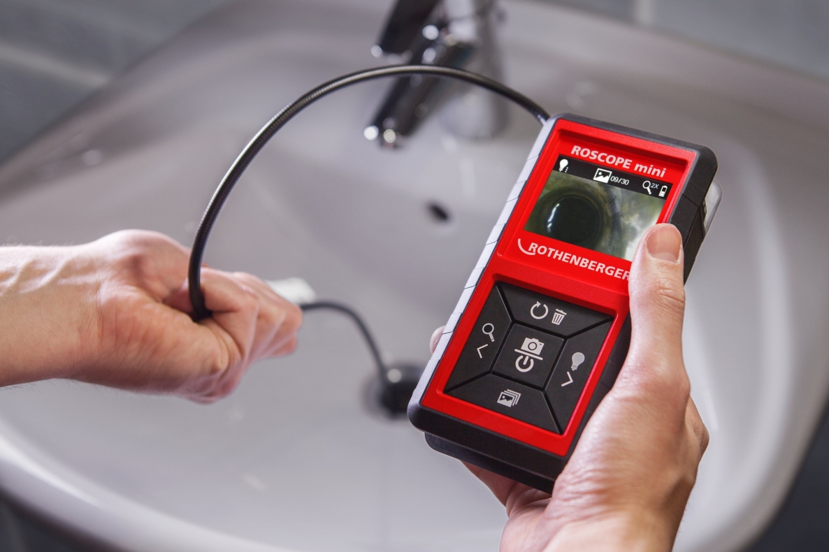 Rothenberger 1000002299 Rohrreinigungsgerät ROSPIMATIC CL Grundmaschine