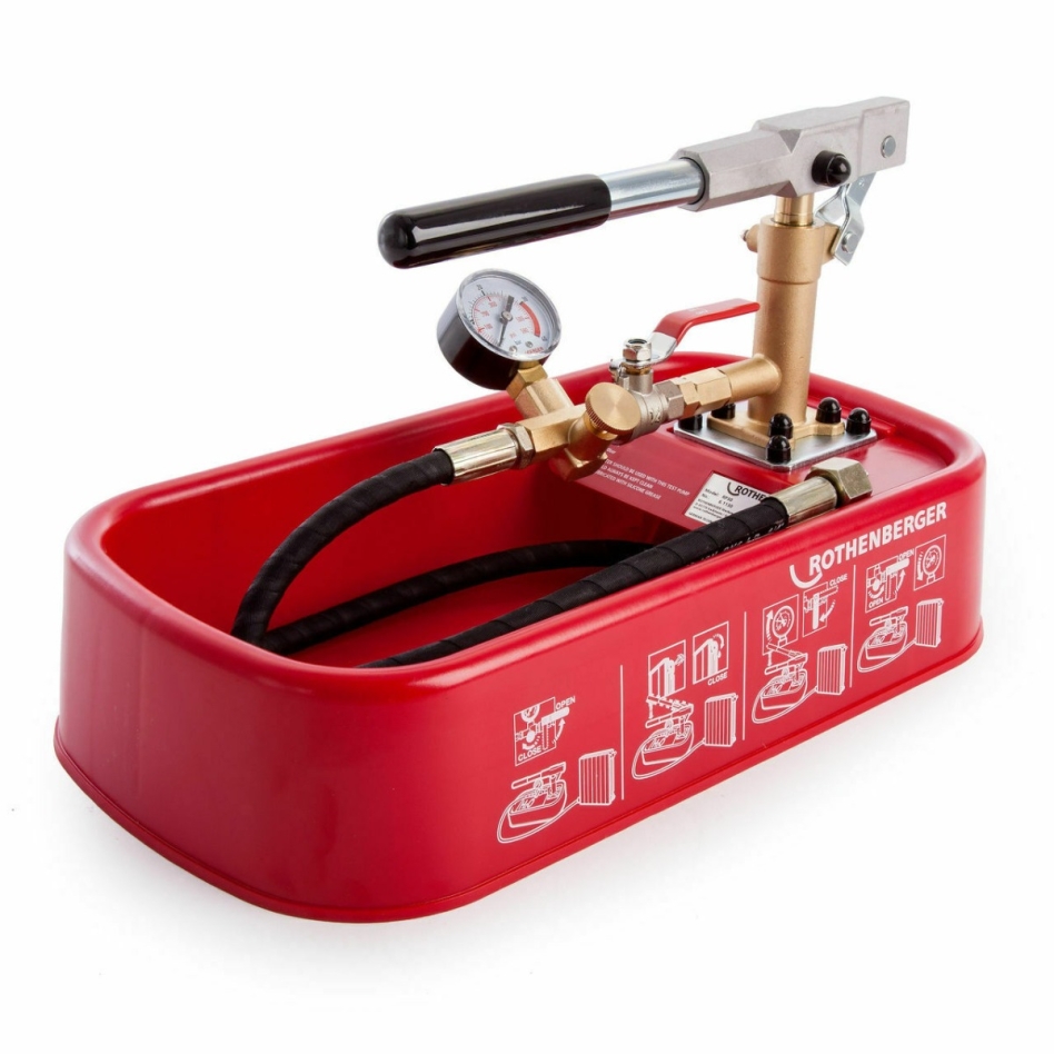 Rothenberger 61130 RP30 Prüfpumpe 30 bar manuell