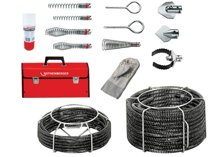 Rothenberger Zubehör 072956X Spiralen-/Werkzeugset Standard, 16-22 mm