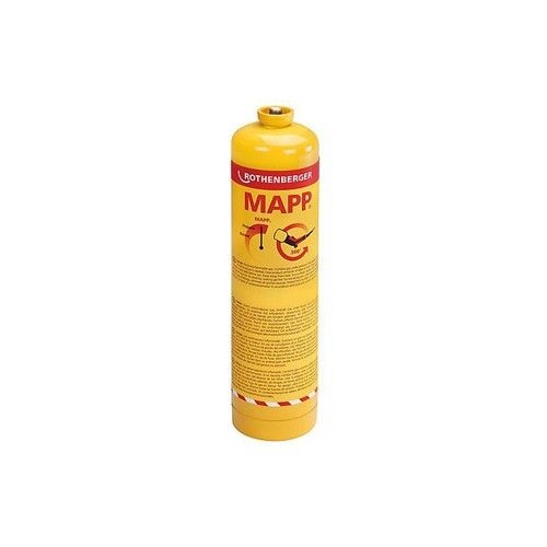 Rothenberger Zubehör 035521-B MAPP Gas, 7/16"-EU, Sprachversion B (DK, NL, SE, FI, FR, RUS)