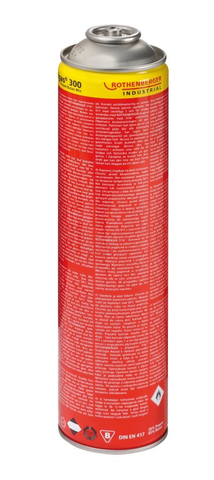Rothenberger Industrial ROT035510 Multigas 300, 600ml, Einzelverpackung