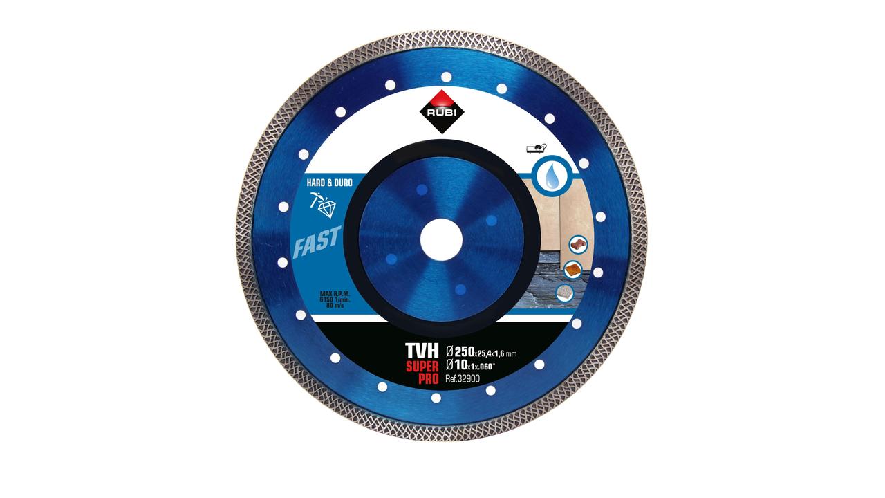 Rubi 31936 TVH-200 Superpro 200 mm x 25,4 mm Diamanttrennscheibe Turbo Hart