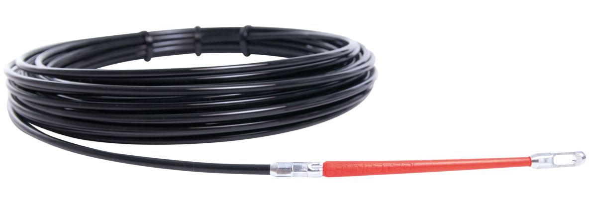 Runpotec 30029 Perlon-Abzugsfeder Ø4mm mit RunpoGleiter 15m