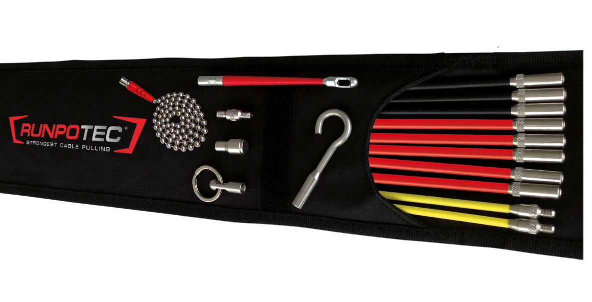 Runpotec 10016 Standardpaket Durchsteckstangen, 17-teilig