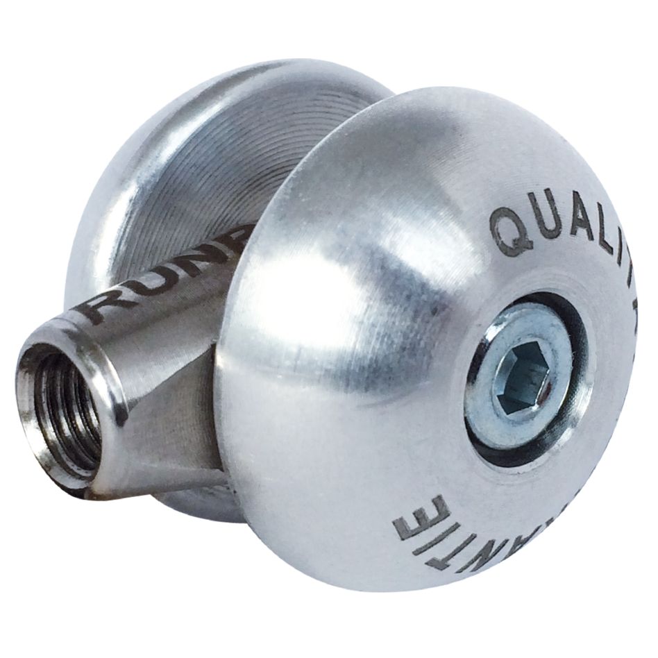 Runpotec 20279 Edelstahl/ALU Führungsrolle Ø 25mm RTG6 für Glasfaserzugfeder 4,5 und 6mm