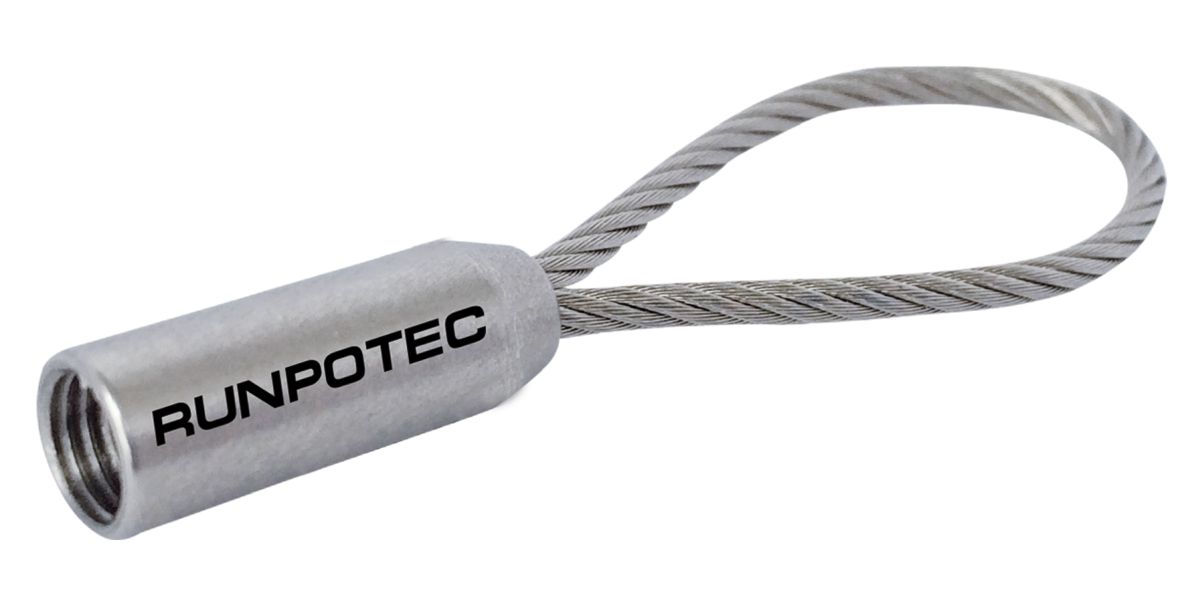 Runpotec 20427 Edelstahl-Zugschlaufe RTG6 2mm