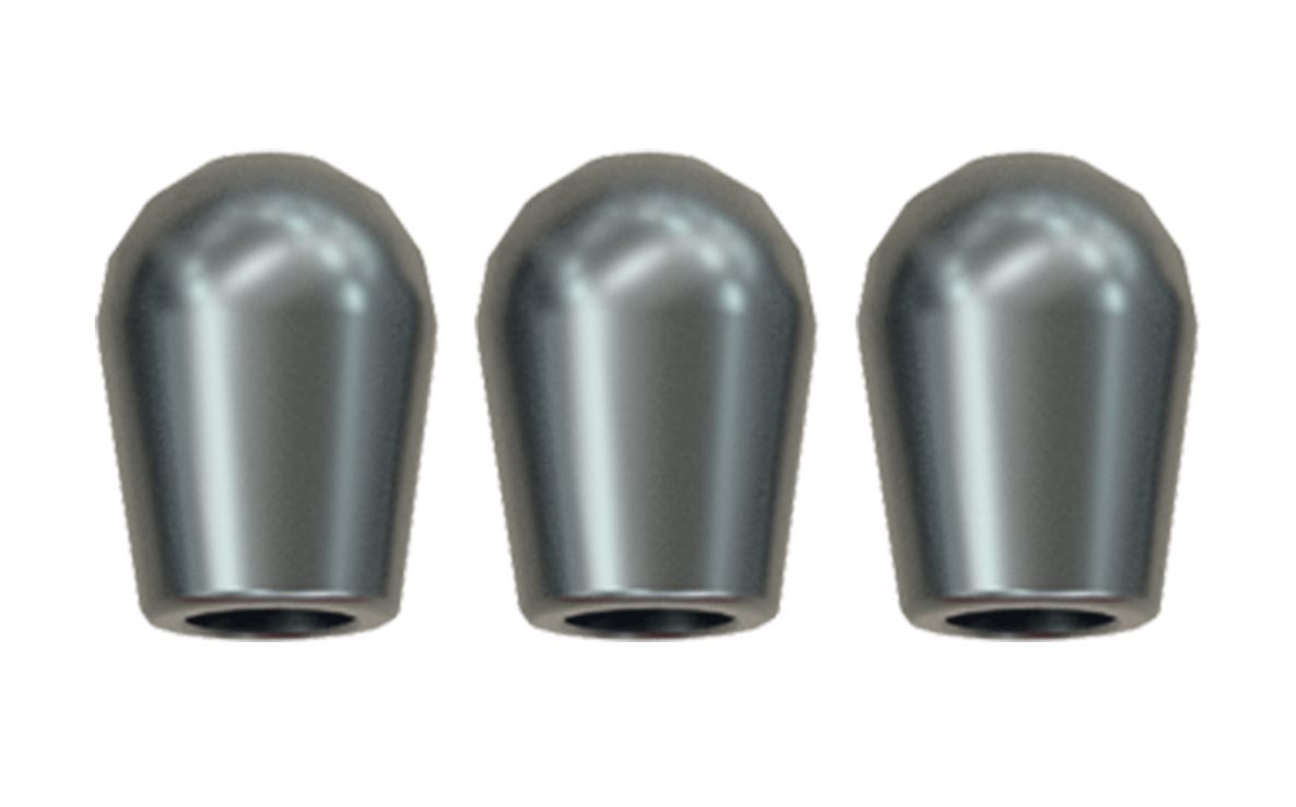 Runpotec 20949 Edelstahl GF3 SLIM Tüllensatz RTG3 Ø 6mm (3 Stück)