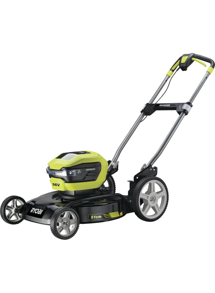 Ryobi 5133004591 RY36LMMX51A-140 36V bürstenloser 51cm Mulch-Rasenmäher + Akku 4.0 Ah + Ladegerät