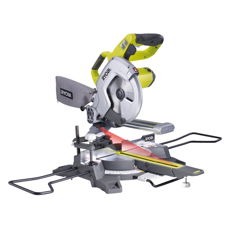 Ryobi 5133001197 EMS216L Kapp- und Gehrungssäge 1500 Watt
