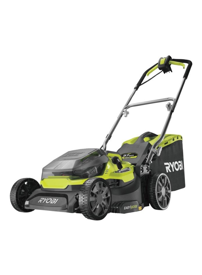 Ryobi 5133004583 RY18LMH37A-250 18V Hybrid-Rasenmäher 37cm + Batterien (2x 5.0Ah)