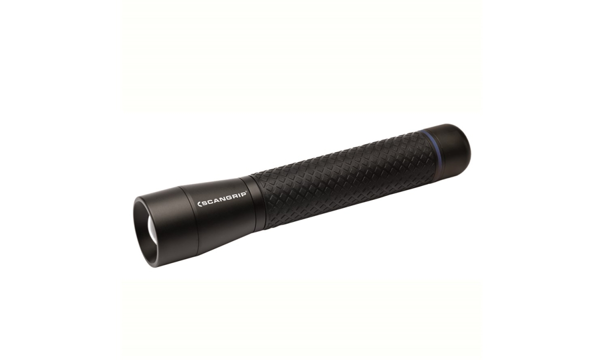 Scangrip 03.5107 Große LED-Taschenlampe mit Tasche und Fokus