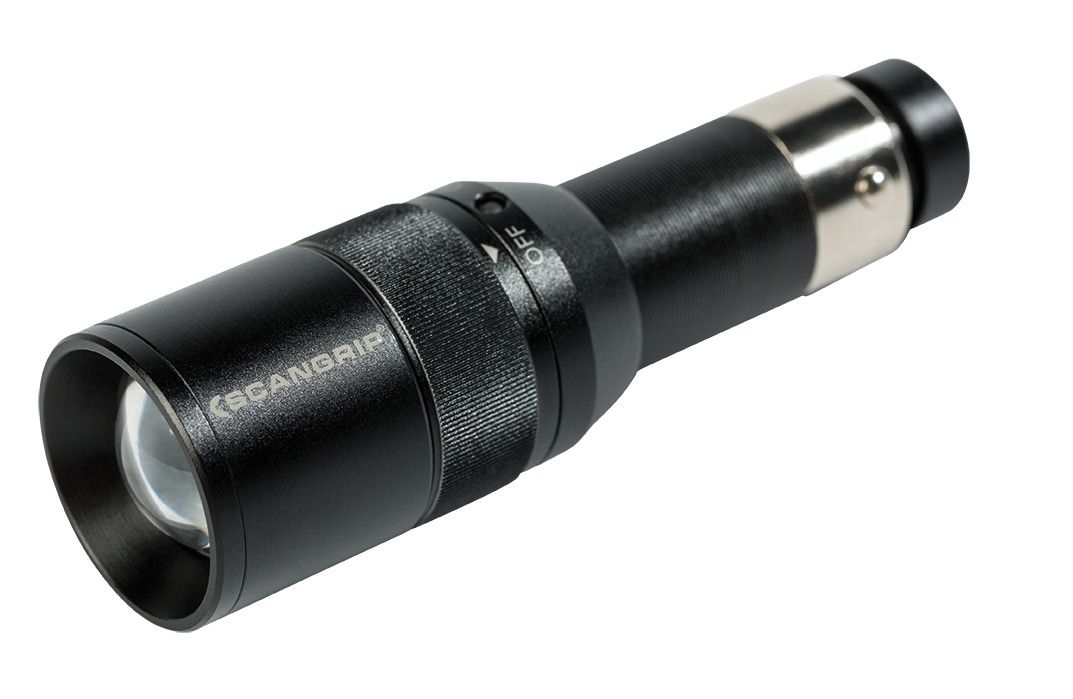 Scangrip 03.5124 FLASH 12V Wiederaufladbare LED-Taschenlampe 130 Lumen