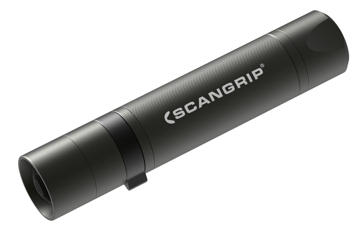 Scangrip 03.5132 FLASH 300 Robuste und kräftige 300 Lumen Taschenlampe mit Boost-Funktion