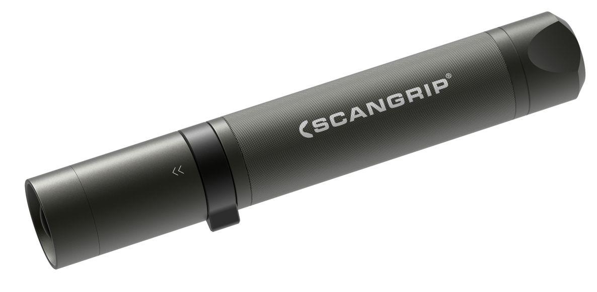 Scangrip 03.5133 FLASH 600 Robuste und kräftige 600 Lumen Taschenlampe mit Boost-Funktion