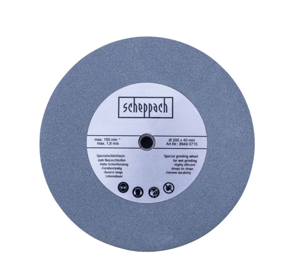 Scheppach 89490715 Scheppach Nass-Schleifstein O200mm K220