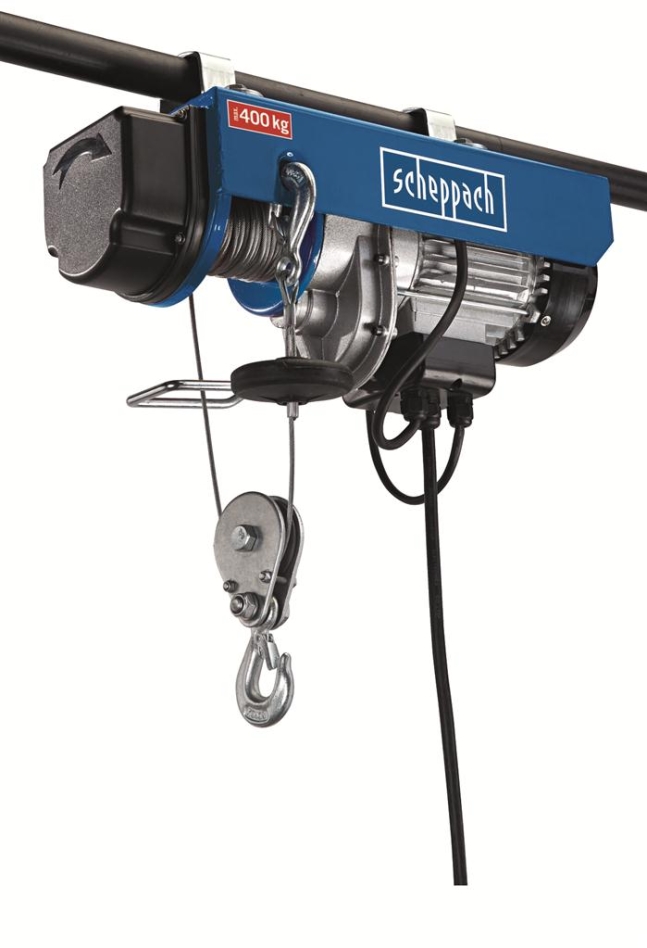 Scheppach 4906905000 HRS400 Hubwinde 400 kg
