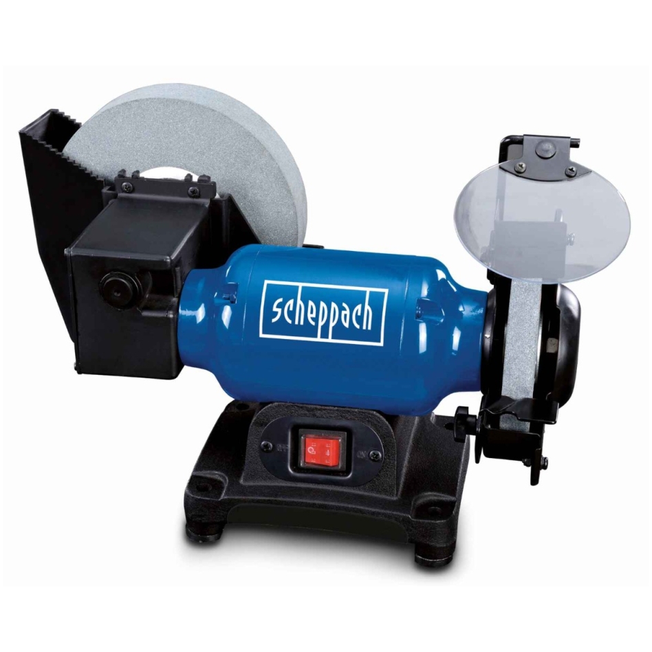 Scheppach 5903105903 BG200W Wet & Dry 8 x 6'' Doppelschleifer
