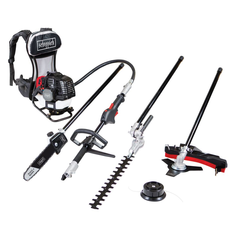 Scheppach 5904805904 MFH5300-4BP multifunktionale Gartenmaschine