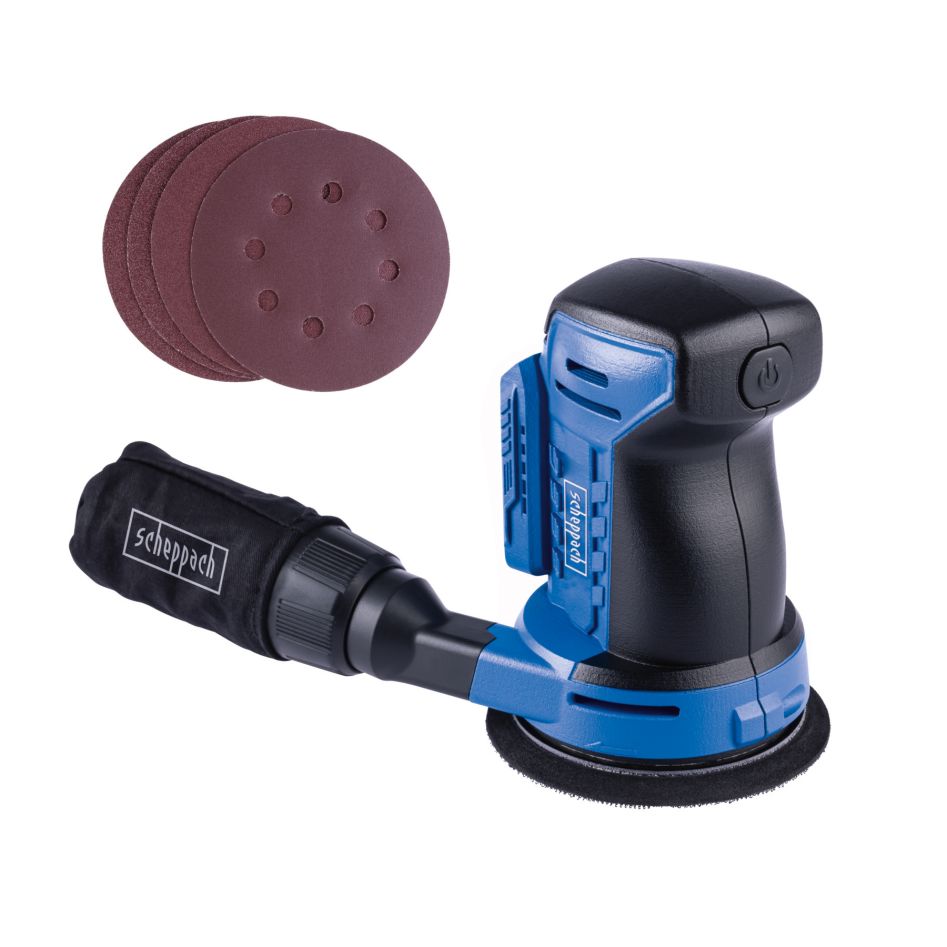Scheppach 5909240900 Akku-Schleifer 20V C-OBS125-X