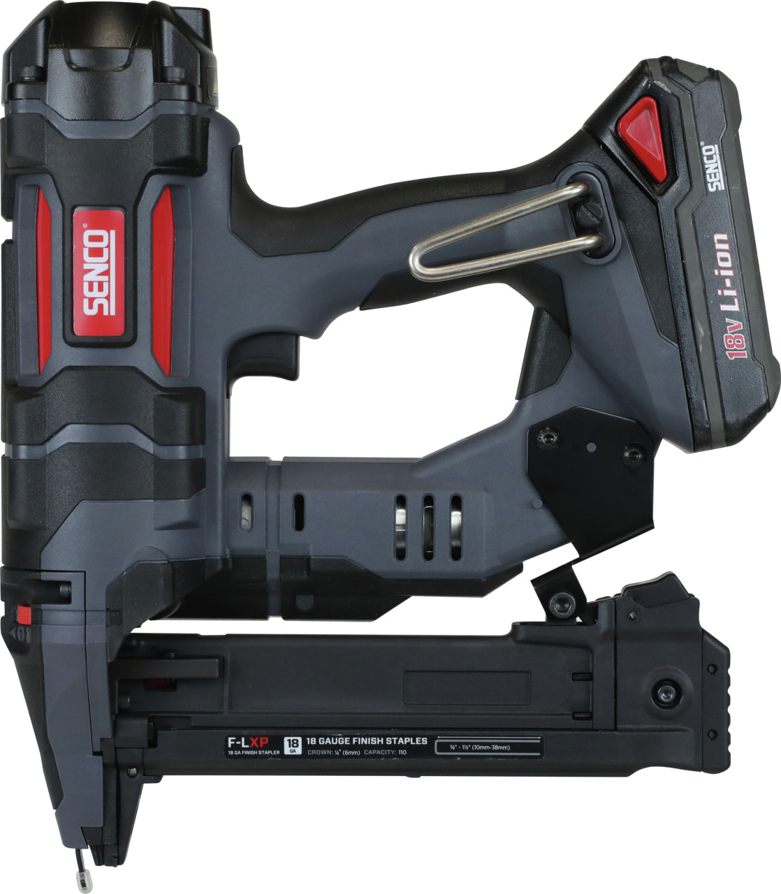 Senco 10Y2001N Fusion F-LXP L Hefter 18Ga 1x 18V 2.0Ah Akku und Ladegerät im Koffer