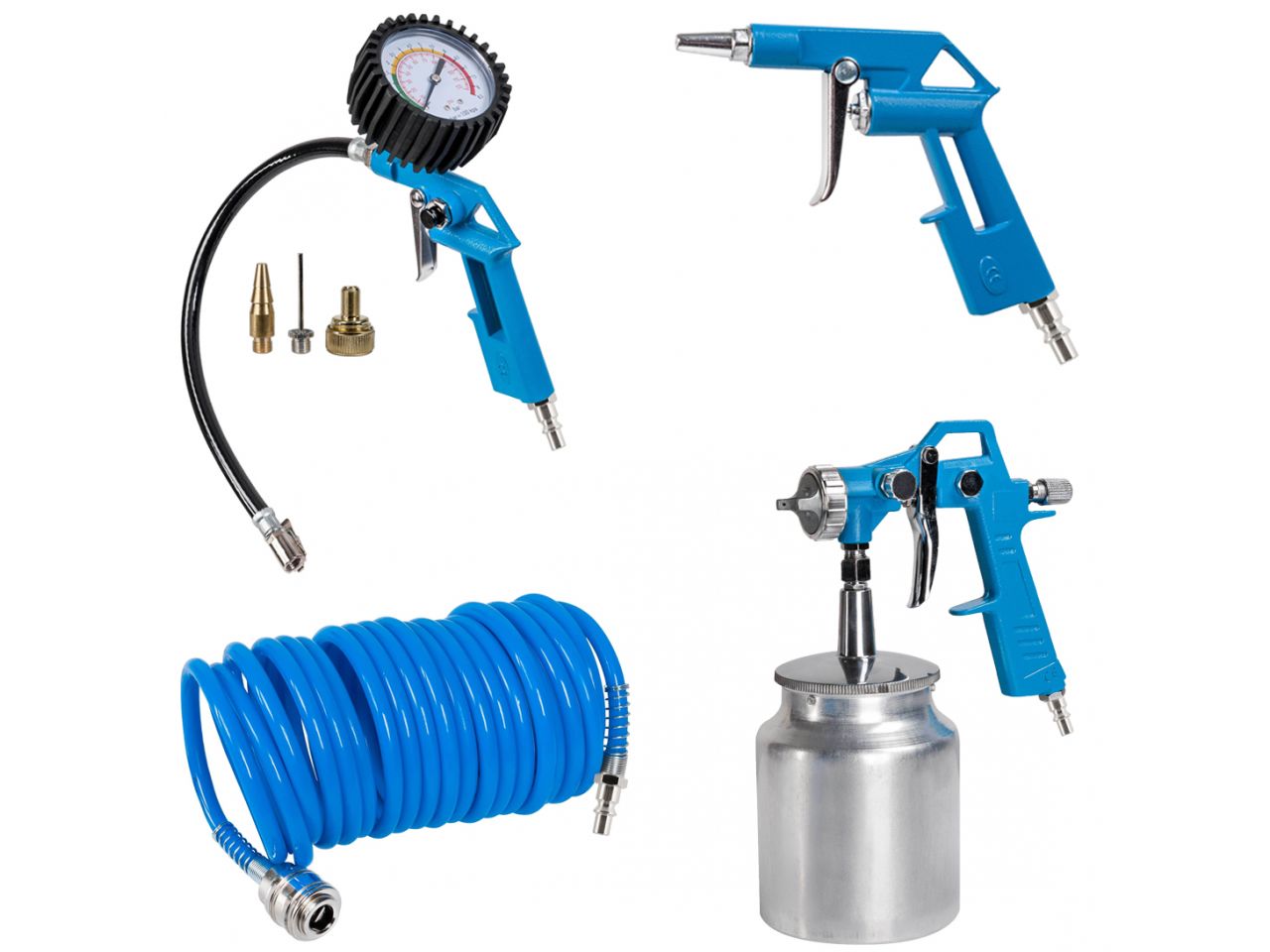 Airpress 45895 Kompressor-Zubehörsatz 7-teilig - Orion
