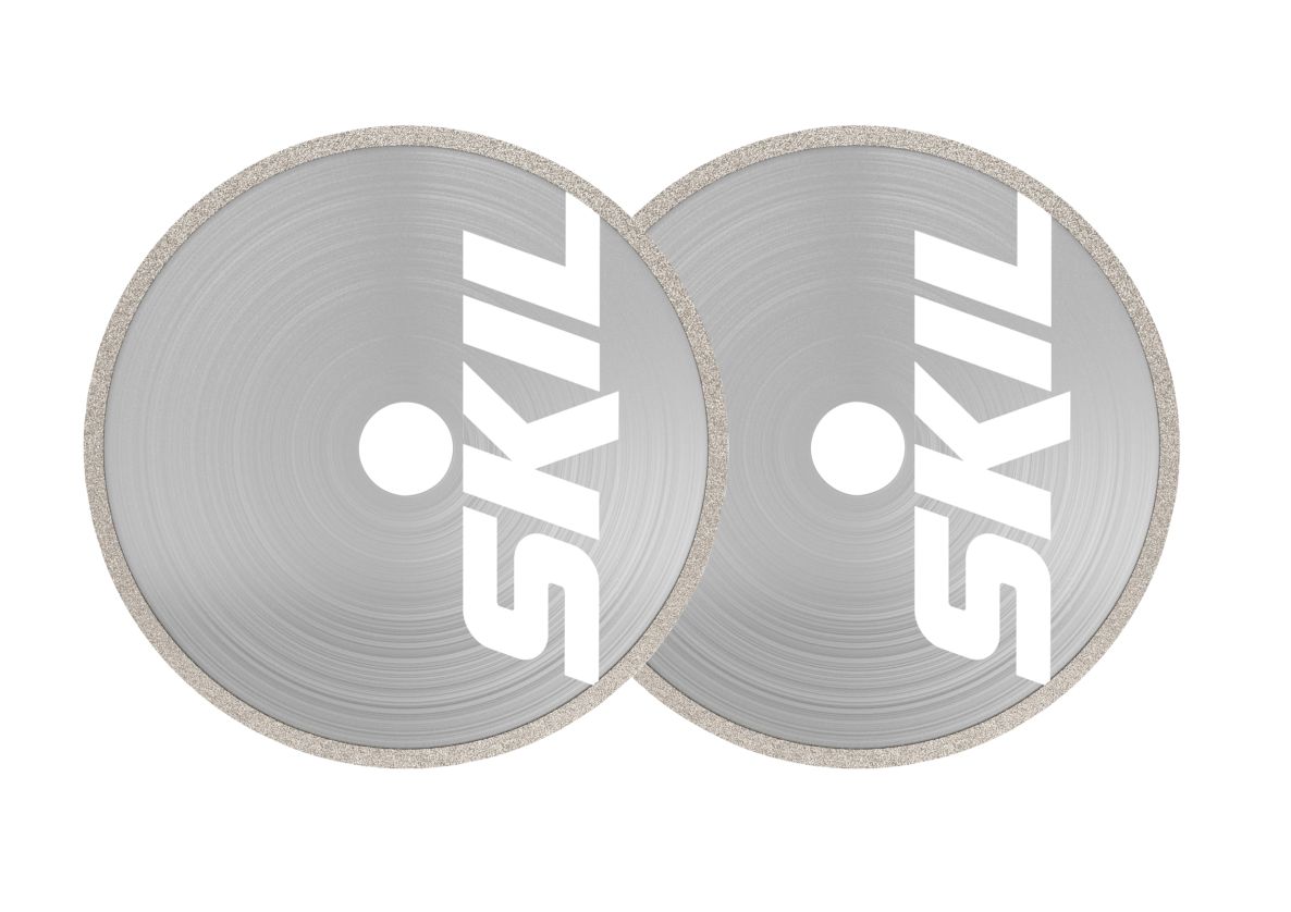 SKIL 2610S01294 Satz Diamantblätter 115 mm (2 Stück) für Kreissäge 3540