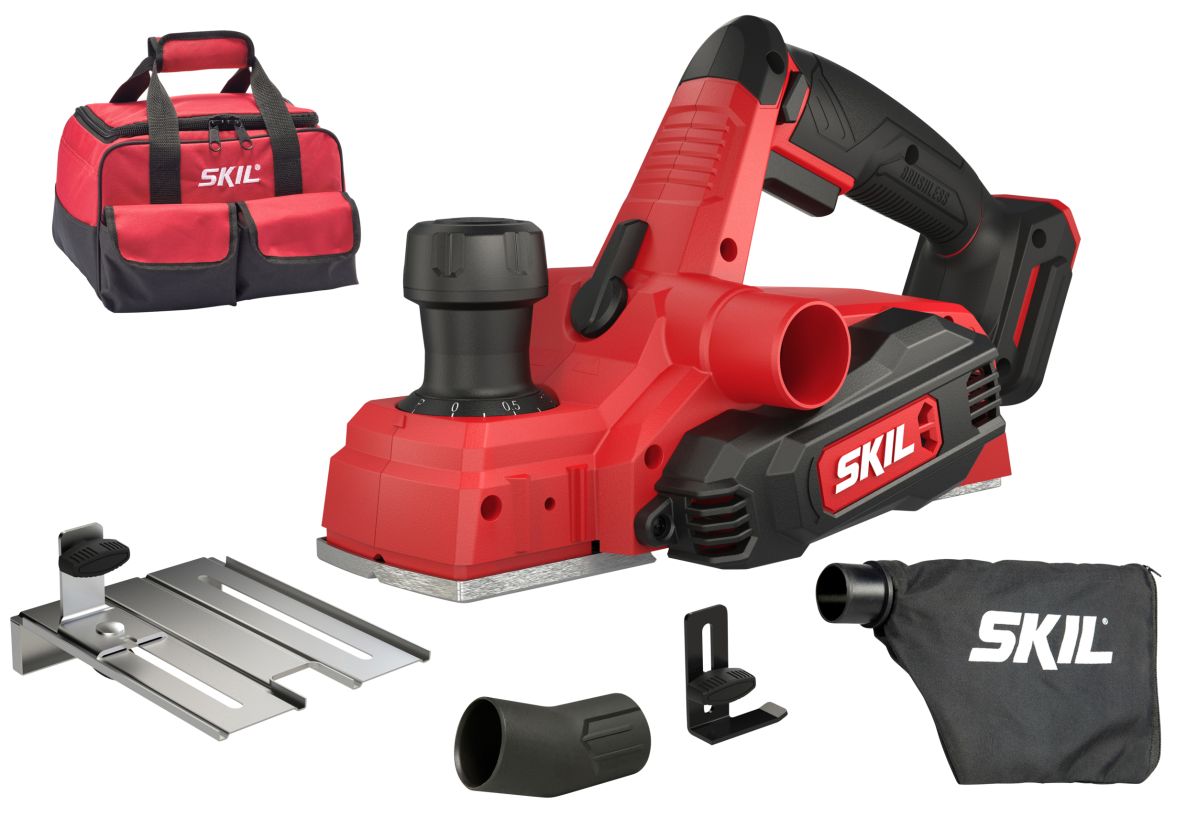 SKIL VA1E3980FA Akku-Hobelmaschine 20V XP Pro Series bürstenlos exkl. Akkus und Ladegerät in Tasche