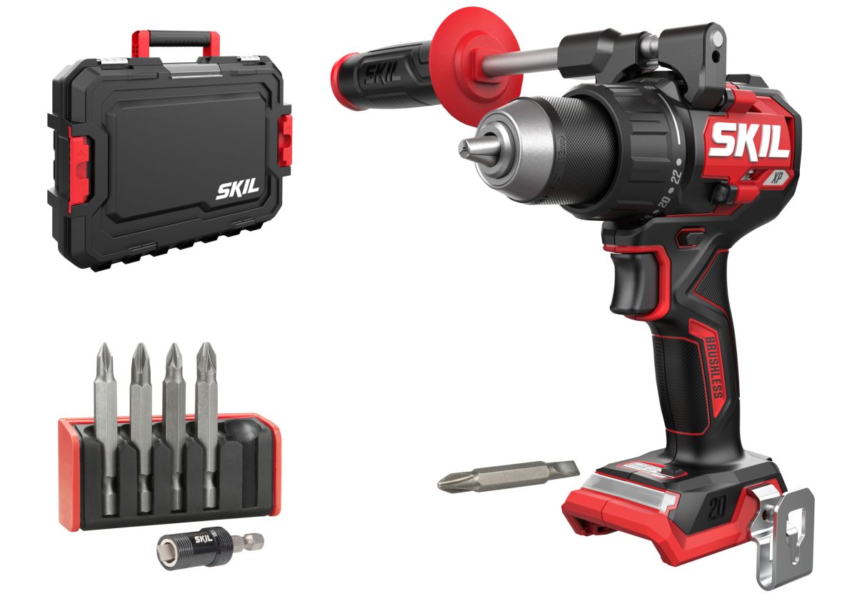SKIL DD1E3080JA Akku-Bohrmaschine 20V bürstenlos 130Nm exkl. Akkus und Ladegerät im Koffer