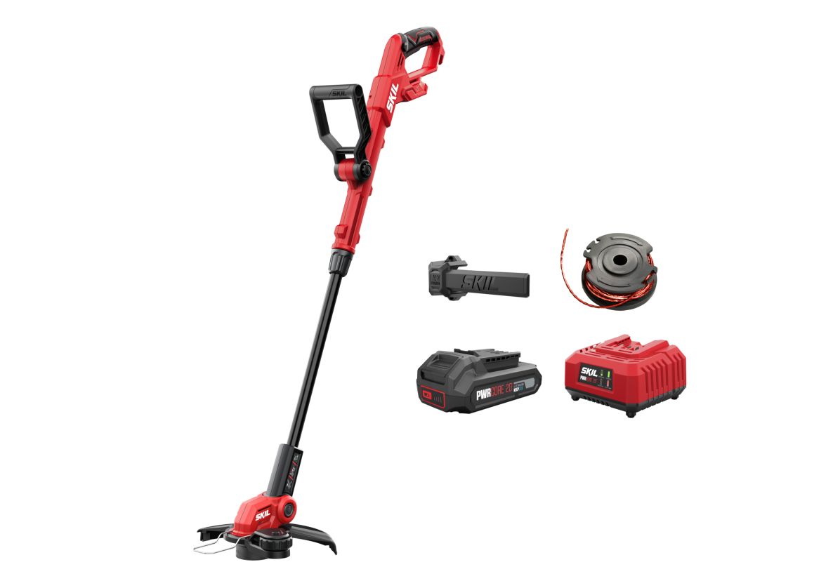 SKIL GT1E0241AA Rasentrimmer 30cm 20V bürstenlos inkl. 2.0Ah Akku und Ladegerät